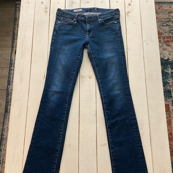 Ag Adriano Goldschmied Denim - AG the Ballad Slim Boot, Like New, Size 27/4 R